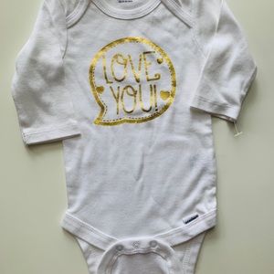 Love you onesie